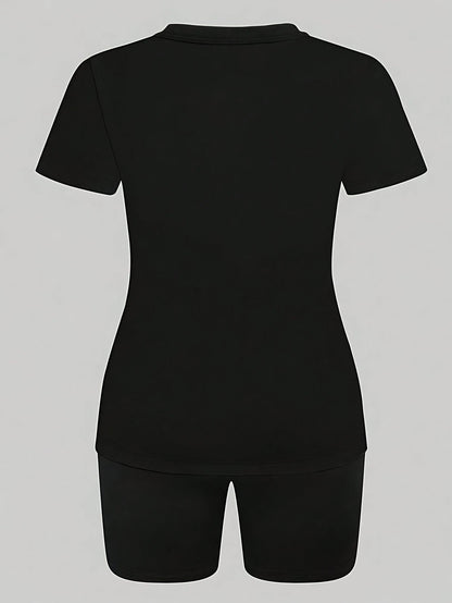 Calyra Printed Drop Shoulder Graphic T-Shirt