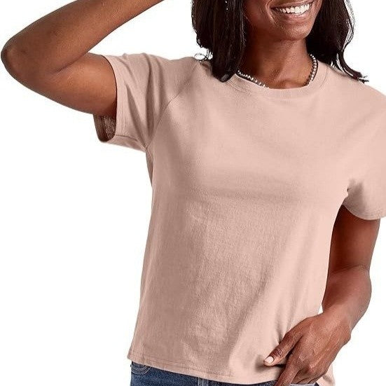 Liorisse Loose Fit Crew Neck Summer Tee