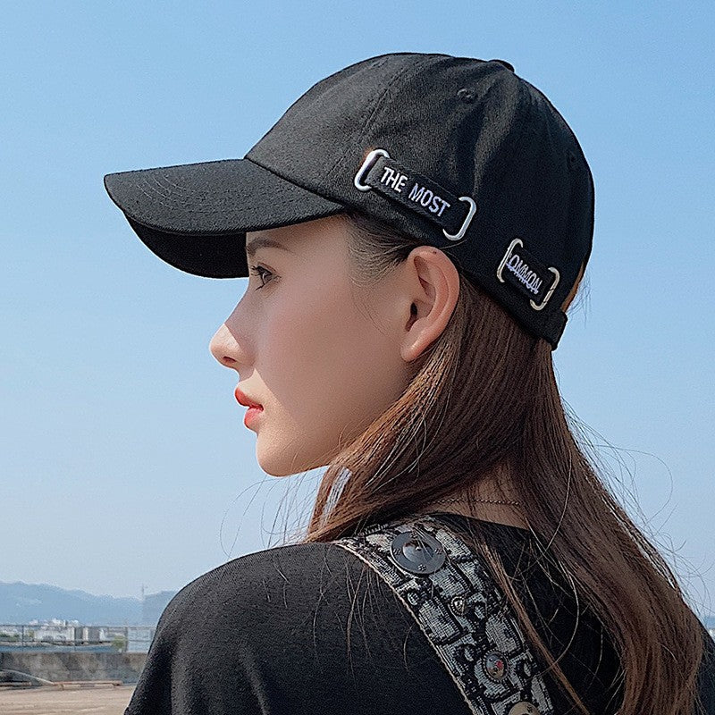 Serenelleh Cotton Dome Hat with Lettering